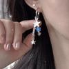 2023 Star Long Tassels Earrings Personality Ear Jewelry Fashion Ear Decorations