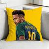 Cool NeymarR Football Cartoon Square DoubleSided printed Pillow Case Bedroom Bedside Pillow Sofa Cushion Cover Gift