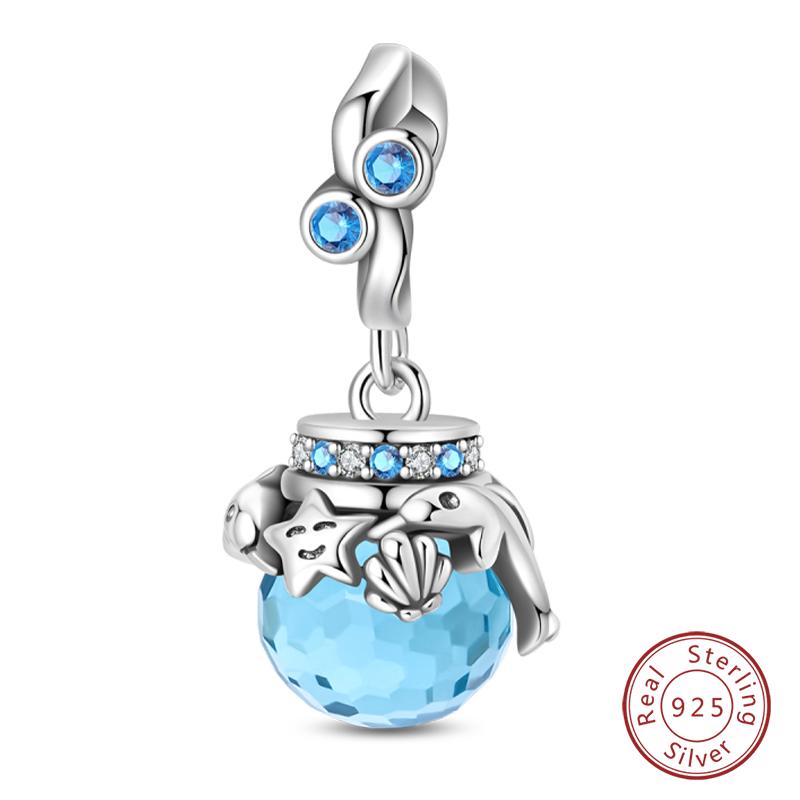 New Winter Charms Bead Copper Snowflake Snowman Penguin Deer Dangle Fit Bangle Bracelet Necklace Diy Jewelry