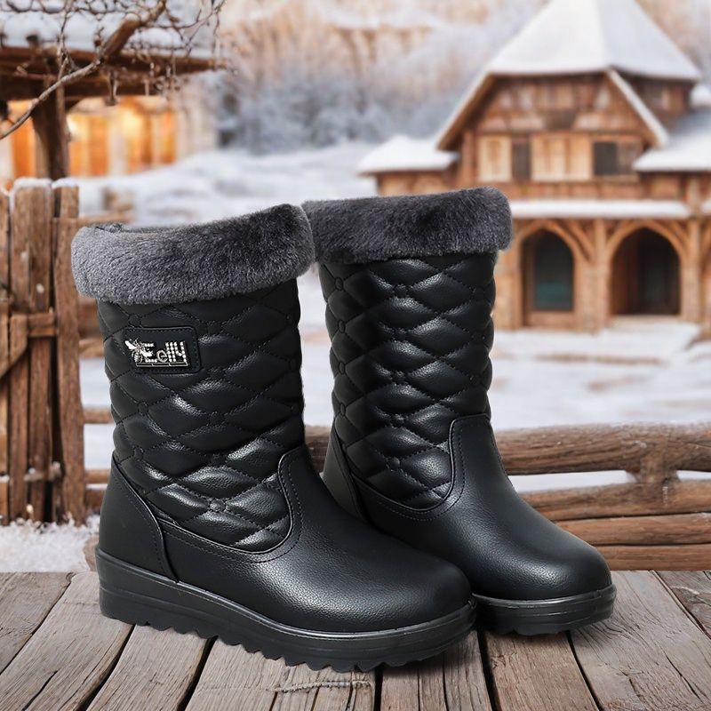 

Зимние новые теплые хлопковые сапоги Snow and Velvet для женщин 35