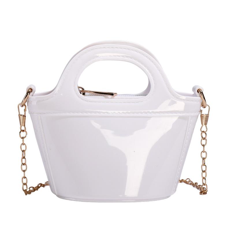 Mode Tragbare Eimertasche Damen Neue Glänzende Schulter Messenger Bag