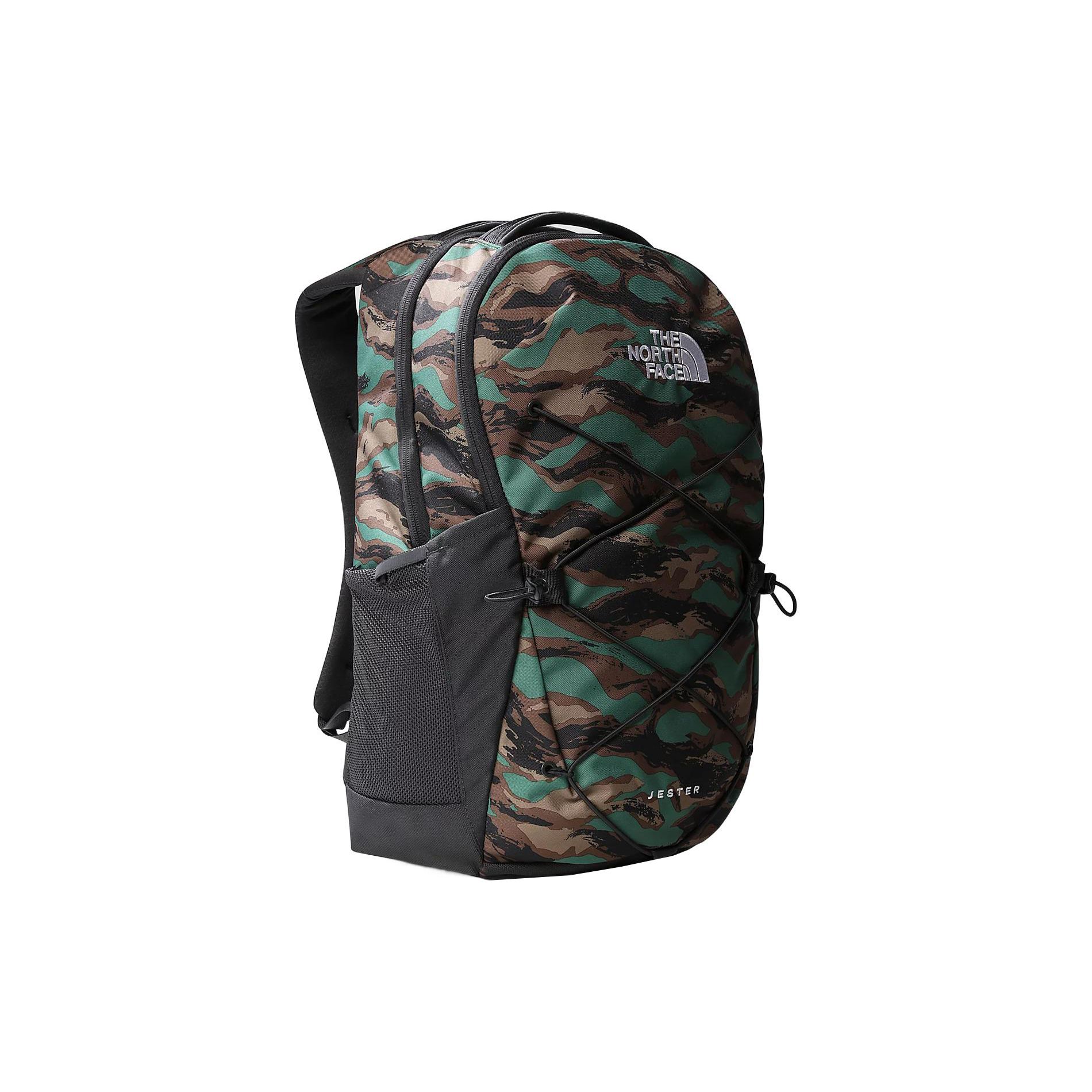 The North Face Jester 28L Sports Zipper Backpack Outdoor Bag Men backpack Camouflage NF0A3VXF-I3A Camouflage