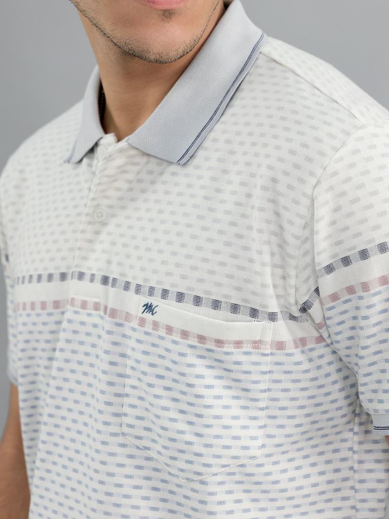 Monte Carlo Mens Regular Fit Half Sleeve Polo Neck T-Shirt