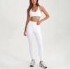 Chen Shijie's new yoga suit shows chest, quick-drying, high-waisted yoga suit, elastic hip lift sports suit