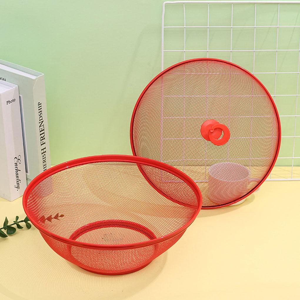 Iron Fruit Basket For All Shapes And Sizes Camping Trips Spray Coated Fruit Plate Outdoor Parties