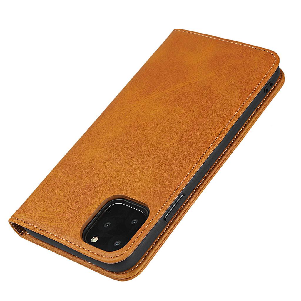 Applicable To iPhone11Pro MAX Mobile Phone Case New Apple 11 Calf Pattern Leather Case Apple X Flip Case