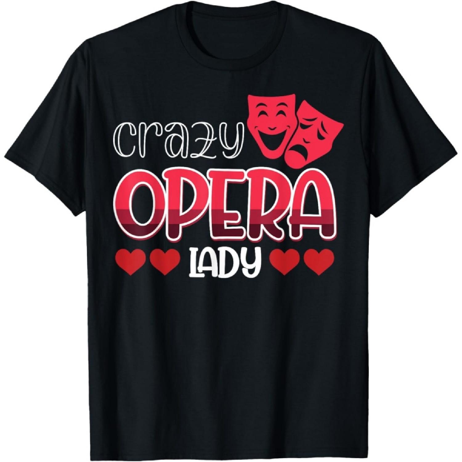 Crazy Opera Lady Opera T-Shirt(1) XXXXXL чёрный
