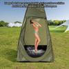 Outdoor Foldable Shower Base 1m Drain Pipe 41 X 41 X 6 Inches Compact Puncture Proof Portable Shower Pan for RV Trailer Beach