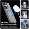 Transparent Case For Xiaomi Poco X7 Pro Case For Poco X7 Pro Magnetic Adsorption Wireless Charge Back Cover For Poco X7 Pro Case