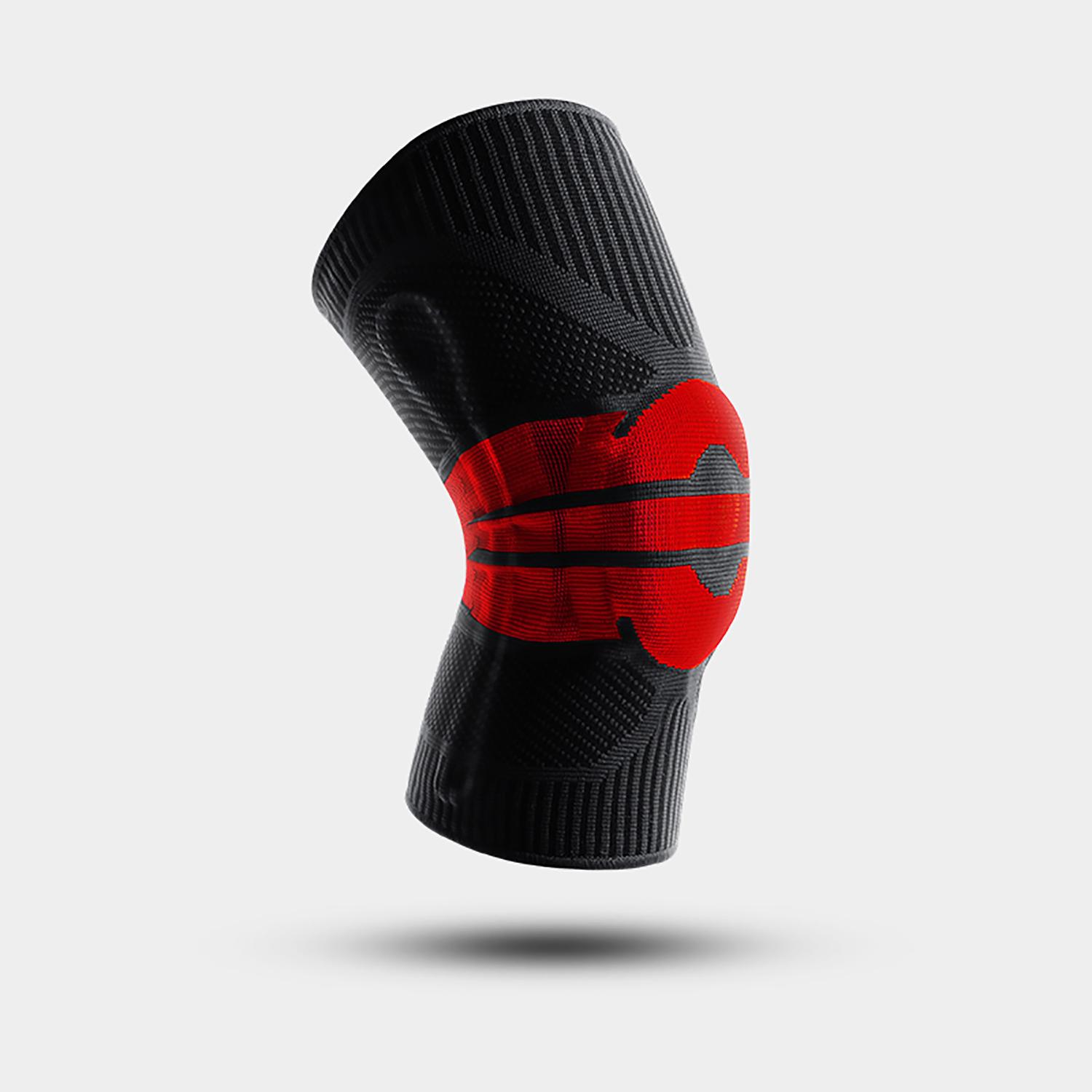 

High Elastic Knee Support Brace Kneepads Adjustable Patella Basketball Volleyball Safety Guard Strap Protector Knee Pads M