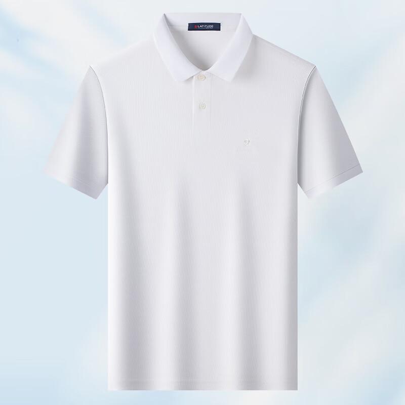 MONTAGUT Men's Silk Blend Pique Polo Shirt