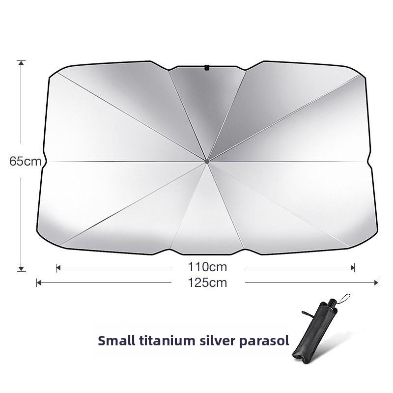 

Car Parasol Inside The Front Windshield Sunscreen Sunshade Artifact Car Sunscreen Insulation Sunshade Portable Storage