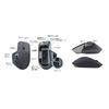 Officially Licensed In Rapoo MT760L USB Bluetooth Rechargeable Hybrid Silent Japan Wireless, Connectivity, Mouse, Optical, 4000dpi, Multi-Pairing