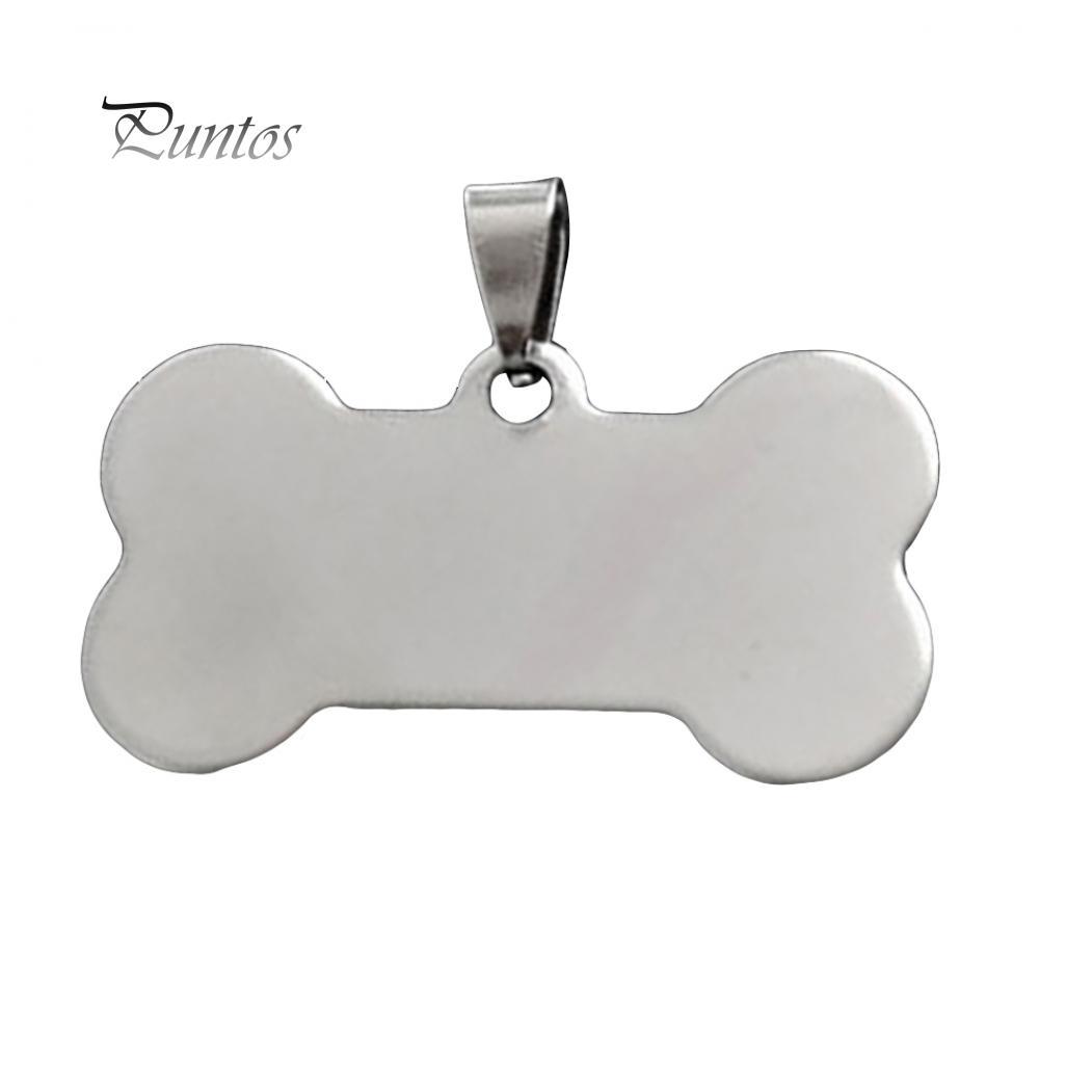 

Украшение (подвеска) для собаки - кость для гравировки серебряный