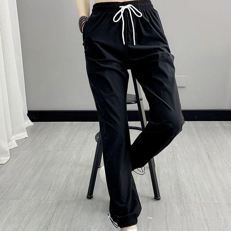 Breathable Quick-drying Sports Pants for Women's Summer Outdoor Running Pants