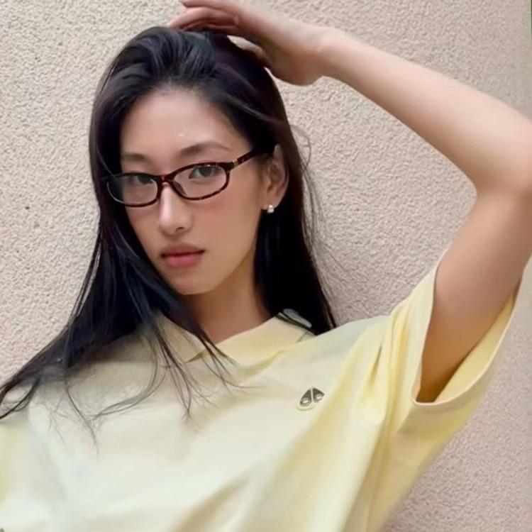 Retro Leopard Print Glasses Women's Glasses Frame