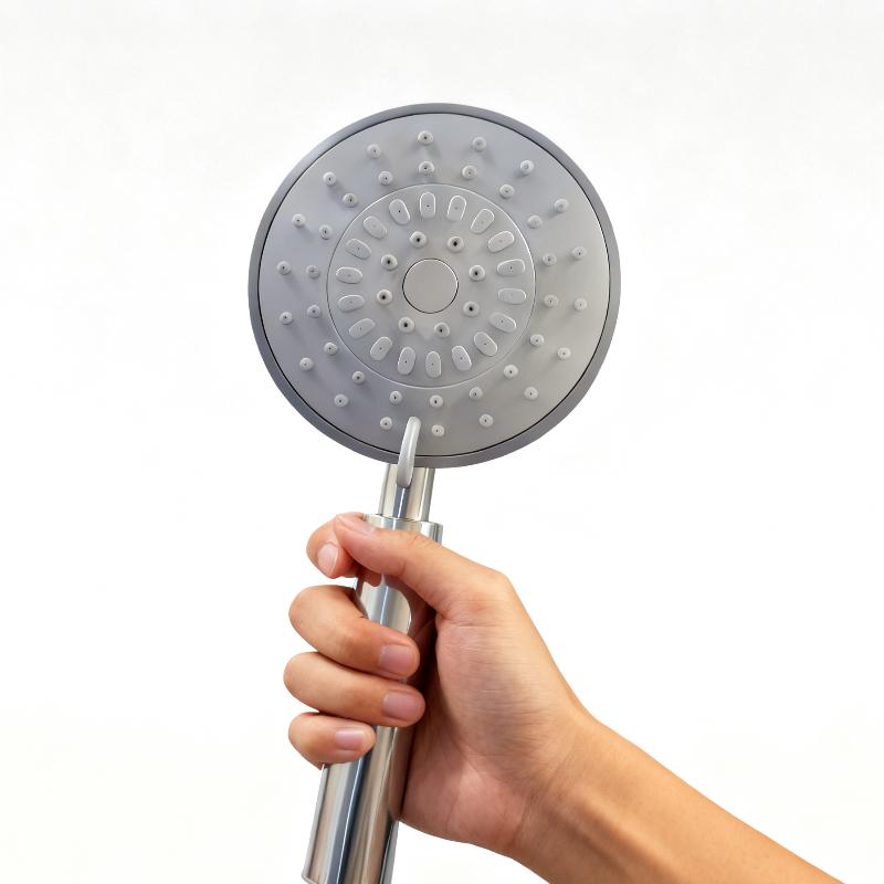 Bathroom High Pressure Handheld Shower Head 3 Modes Adjustable Water Saving Sprayer Showerhead Shower Set Home Shower Faucet Set