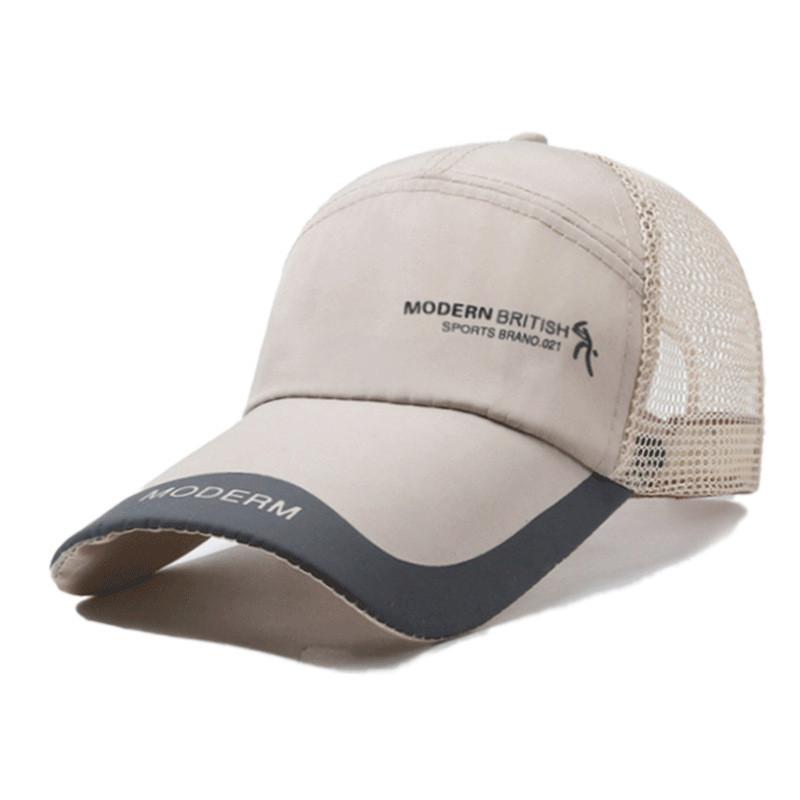 

Cap Baseball Men Uv Protection Breathable Mesh Hat Outdoor Caps Adjustable Gift хаки