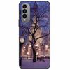Pentru Wiko T50 Carcasă T 50 4G Huse TPU Silicon Negru Carcasă Lună Înstelată pentru Wiko T50 Carcasă WikoT50 Rezistentă la Șocuri Moale Desene Animate 6.6''
