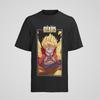 Herren T-Shirt Bio Baumwolle Anime Streetwear One Piece Gear 5 Monkey D. Luffy