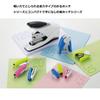 Lion Office Stapler Strong Stapler Flat Type Karu Stapler Strong White FS-120
