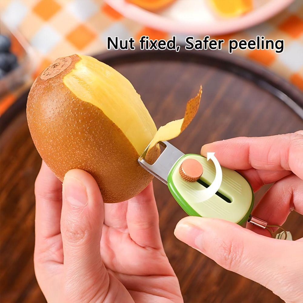 Multifunctional Retractable Mini Peeler Peeling Tool Manual Peeler for Household Kitchen Tool