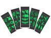S.A.V.I 5PCS. Glow In Dark Temporary Tattoo Stickers for Men Women, Luminous Fluorescent Tattoos Waterproof Fake Tattoo Body Art Water Transfer Stic