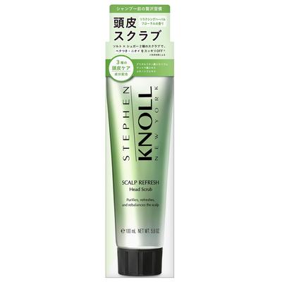 Stephen Knoll Scalp Refresh Head Scrub 160g: Scalp Care, Odor Control, Oiliness, At-home Spa Experience, Herbal Floral Scent.