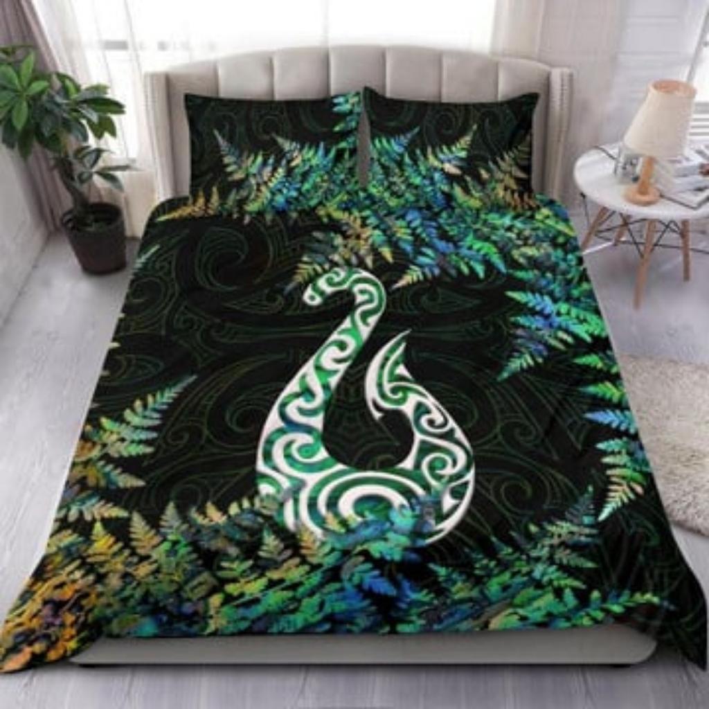Duvet Cover Set Tmarc Tee Maori Aotearoa Tattoo Bedding Sets Pillowcase