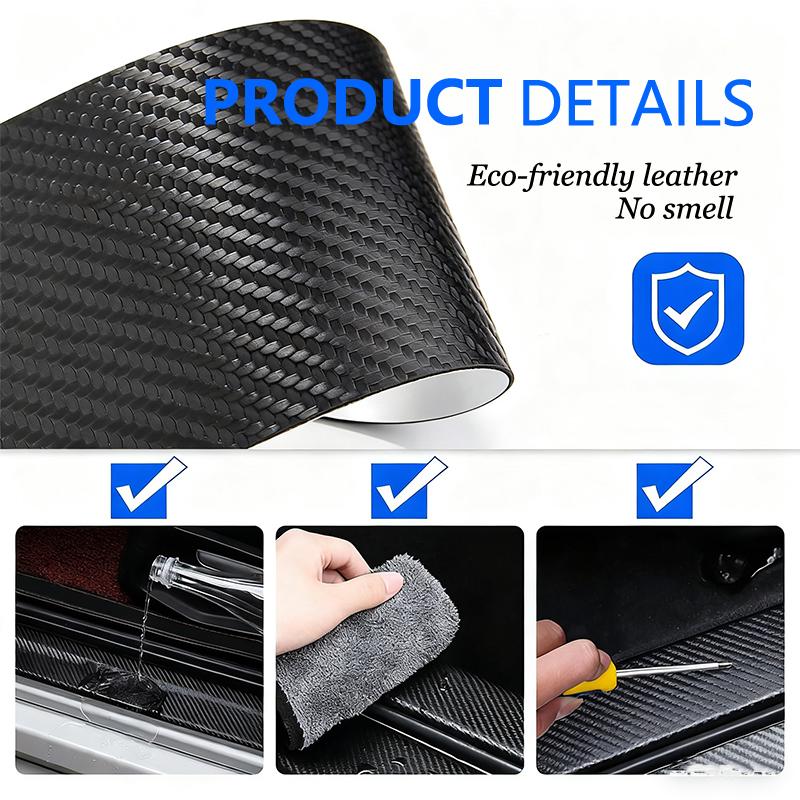 Tira Protectora para Umbral de Coche MINI Anti-Paso Pegatina Protectora de Cuero Para MINI Cooper R56 F56 R50 JCW WORKS Cabrio Aceman Countryman ksgbw33