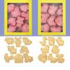 16Pcs Cartoon Farm Animals Biscuits Mold Cookie Stamps Set Fondant Biscuits Pastry Cookie Cutters for DIY Cake Baking