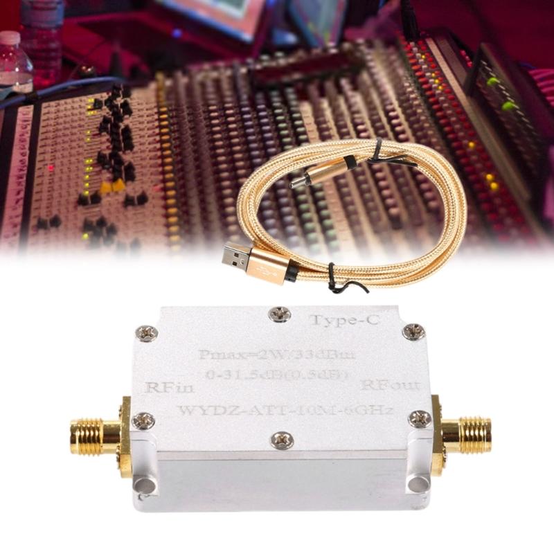 RF Attenuator 10MHZ- 6GHz RF Attenuator Control 30DB for Singal Receiver System Wide Applications