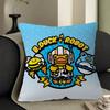 B-B Duck Anime Personalized Pillow Cover Kids Bedroom Wild Party Decor Pillowcase Kid Birthday Shower Gift