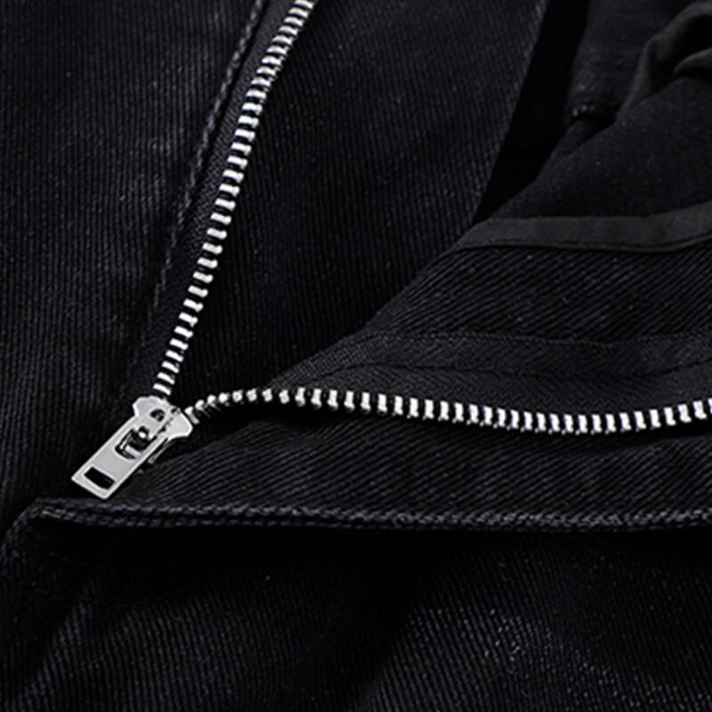 SNOOPY Men's Trendy American Micro-Flared Straight Leg Jeans