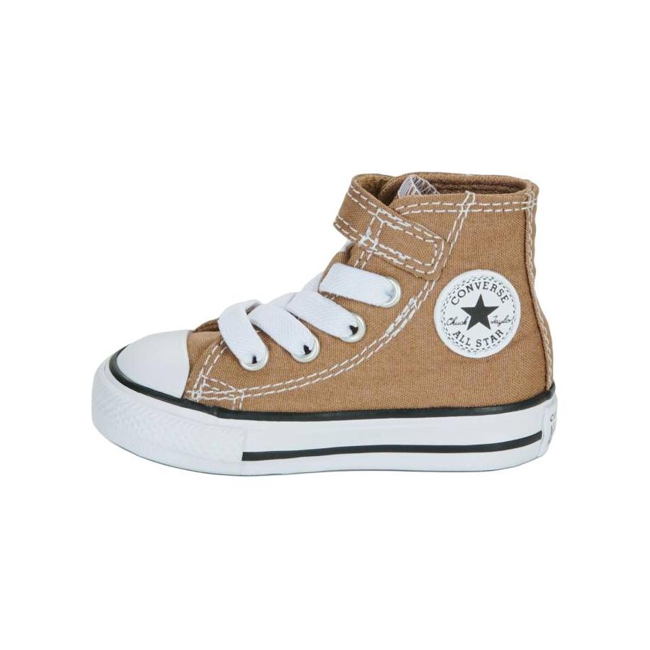 

Converse Chuck Taylor All Star Durable Lightweight High Top Walker Shoes Baby Shoes Brown A08121C 22
