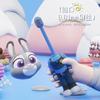 Zootopia Figura Anime Judy Nick Spazzolino Morbido Cartone Animato Setole Fini Pulizia Denti Strumento di Bellezza Perfetto per Fan Festival Regali