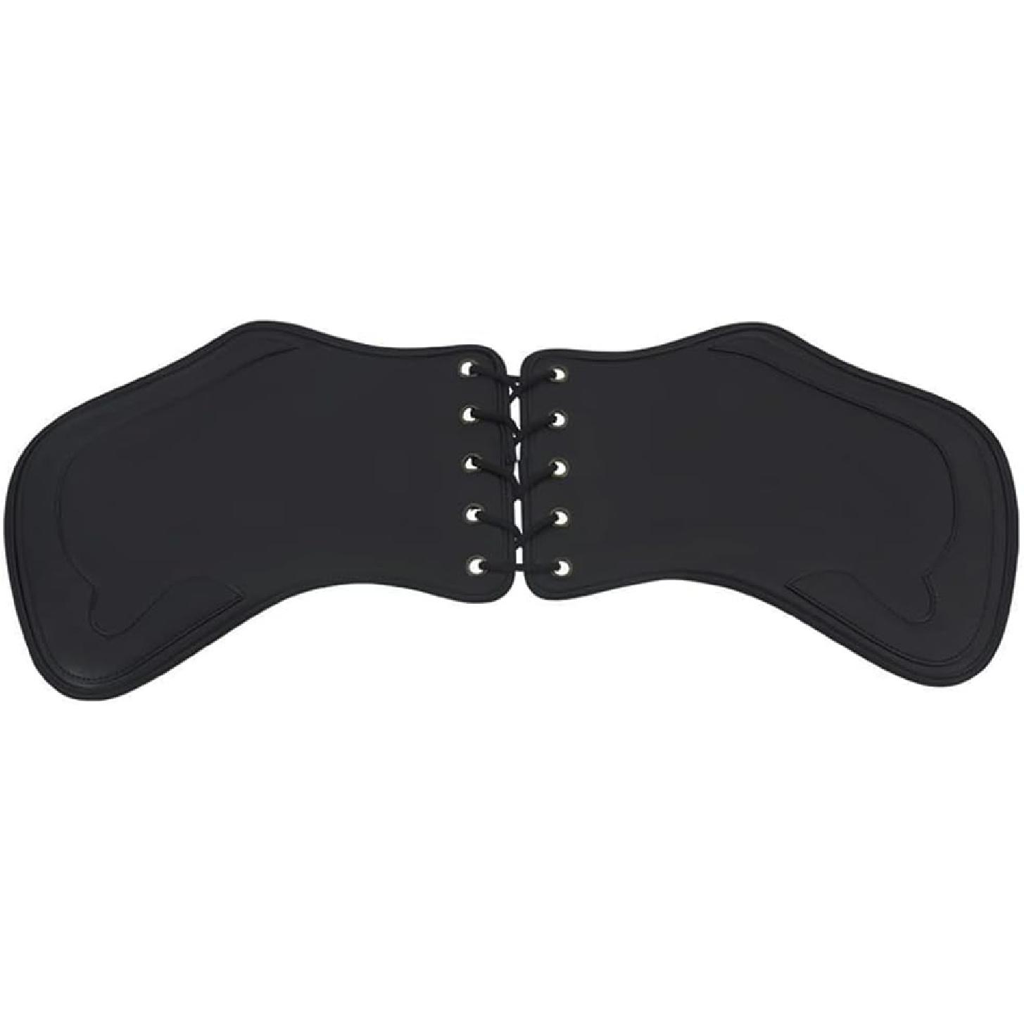 Universal Motorcycle Heat Saddle Shield Deflectors PU Leather, Motorcycle Side Saddle Leather Heat Shield Deflector, Universal Leather Saddle Heat