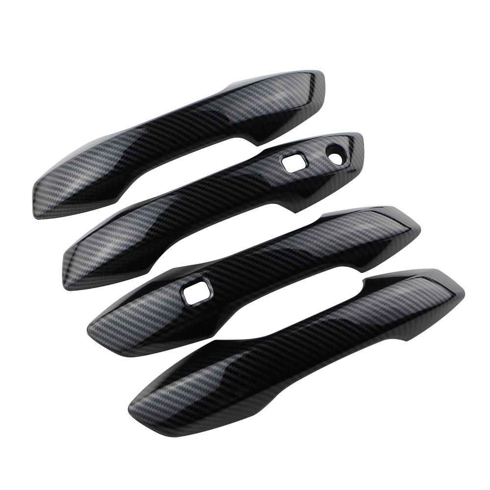 For BYD ATTO 3 2026 2026 2026 Atto3 Car Door Handle Cover with Smart Key Hole Catch Cap Trim Molding Accessories ABS Chrome
