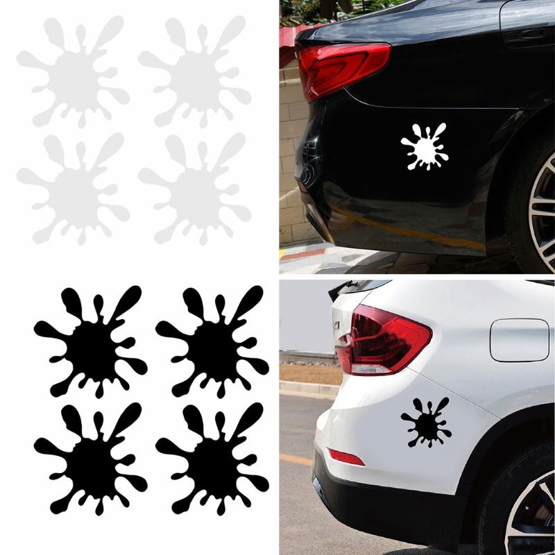 Kreatywne naklejki na karoserię pojazdu Duże naklejki w kształcie kropli wody dla Ca