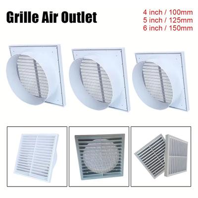 1Pcs Gitter Abdeckung Frische Luft Auspuff Outlet Wand Decke Klimaanlage Outlet Grille Air Outlet