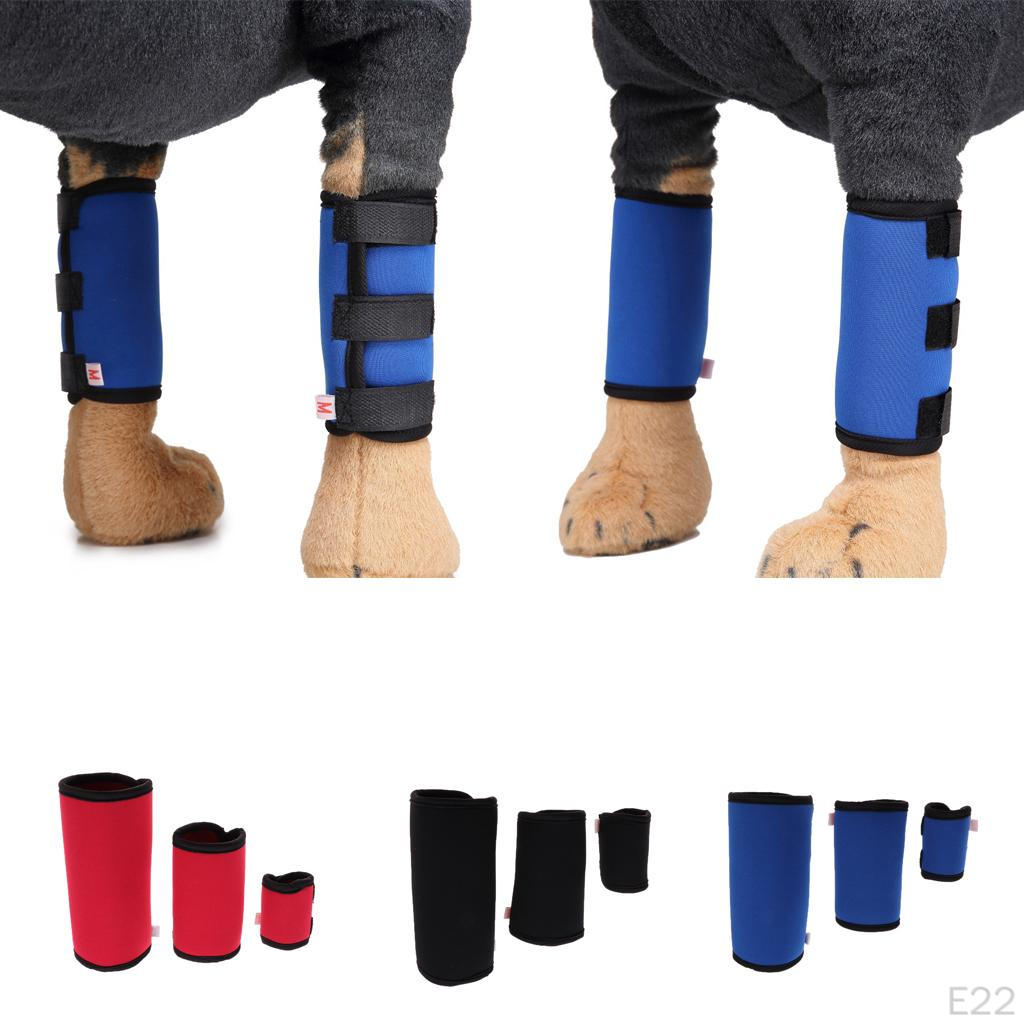 1 Pair Dog Leg Support Brace Canine Frongt Rear Hock , Compression Wrap / Injuries and Sprains Help