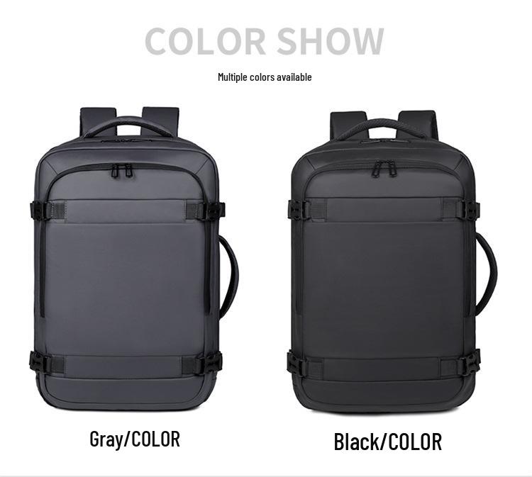 Herren Mode Business Reise Rucksack mit Logo - Multifunktionale Computertasche mit großem Fassungsvermögen