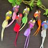 Cute Artificial Birds Fake Foam Animal Simulation Feather Birds Models Tit Diy Craft Home Garden Ornament Decoration