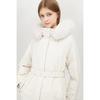 Benetton Fox Fur Hooded Down Jacket Bapde7561
