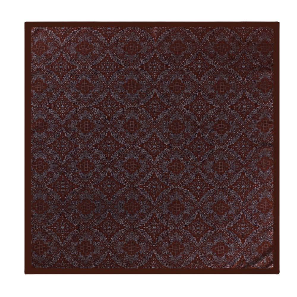 Ethnic Style 110 Cashew Nut Printing Square Scarf Versatile Headscarf Sunscreen Silk Scarf Women'S Literary And Retro
