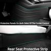 For Tesla Model 3+ Highland Front Car Door Sill Edge Protective Strips Welcome Pedal Threshold Strip Central Control Side Guards