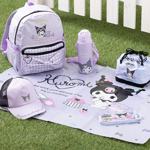 Sanrio Kids Backpack M Kuromi Kids School Trip Backpack with Name Space 505765