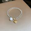 South Korea Dongdaemun Square Zircon Adjustable Bracelet Women's Simple Light Luxury Bracelet Personality Temperament High-end Jewelry