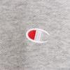 Champion Basic Crew Neck Oxford Long Fleece Embroidered Men's Sweatshirt, Gray, Sleeve, Lining, Logo, C3-W001Z