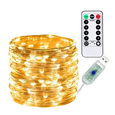 LED Copper String Lights with Battery Box for Bouquets, Cakes, Christmas, Weddings, & Gifts